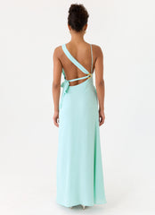Analia Maxi Dress - Aqua