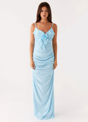 Jasmina Maxi Dress - Blue