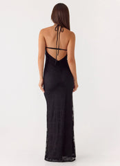 Knowles Lace Maxi Dress - Black