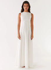 Maloney Maxi Dress - White