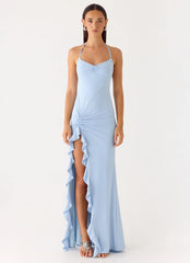 Augusta Maxi Dress - Blue