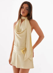 Kenzie Mini Dress - Yellow