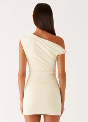 Byron Mini Dress - Sunny Yellow