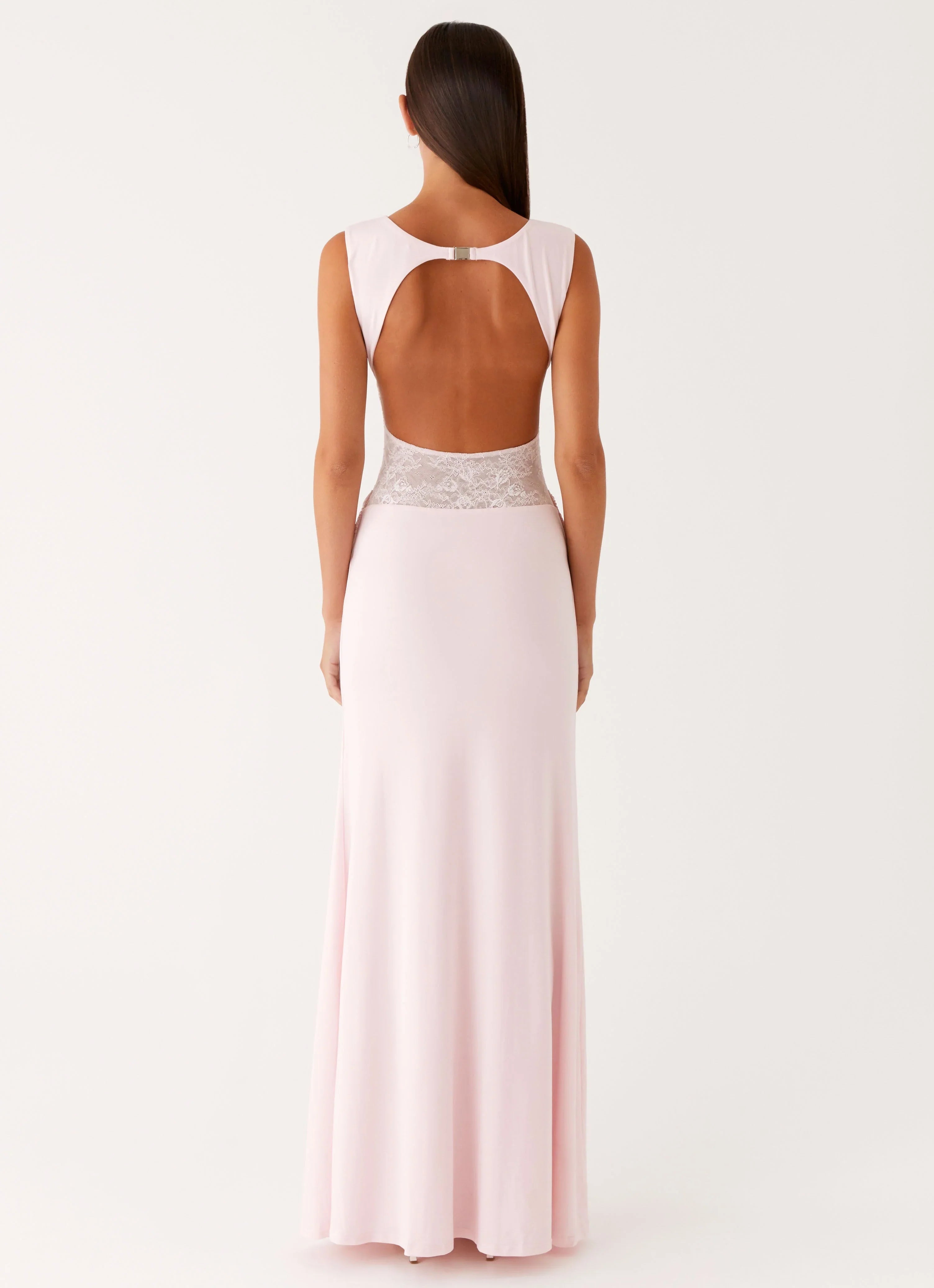 Love Tease Maxi Dress - Baby Pink