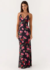 Lorrieanne Maxi Dress - Midnight Bloom