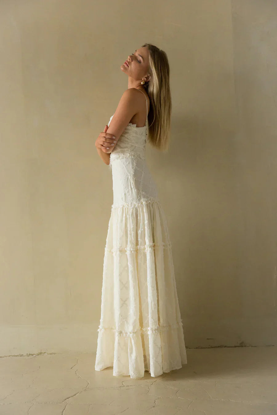 Percy Lace Maxi Dress