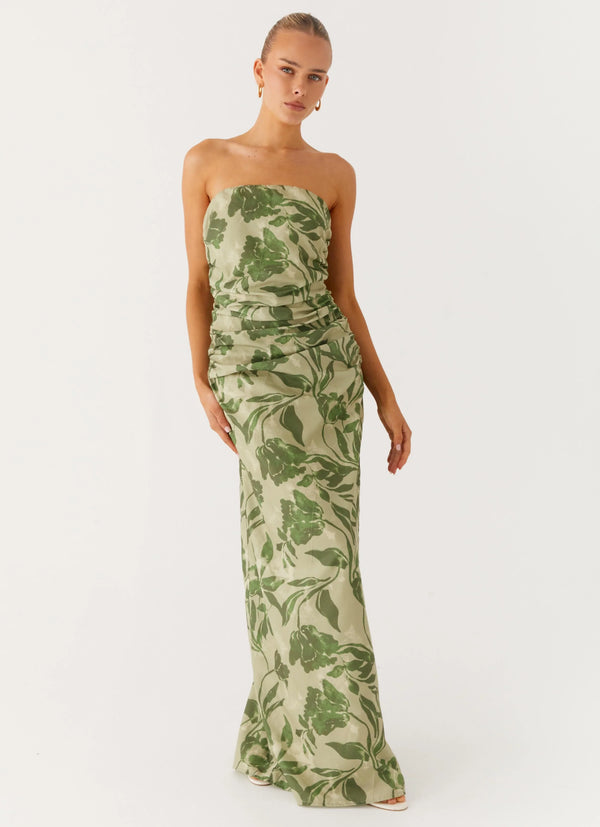 Sirrah Maxi Dress - Jade Fern