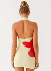 Know You Better Mini Dress - Scarlet Floral