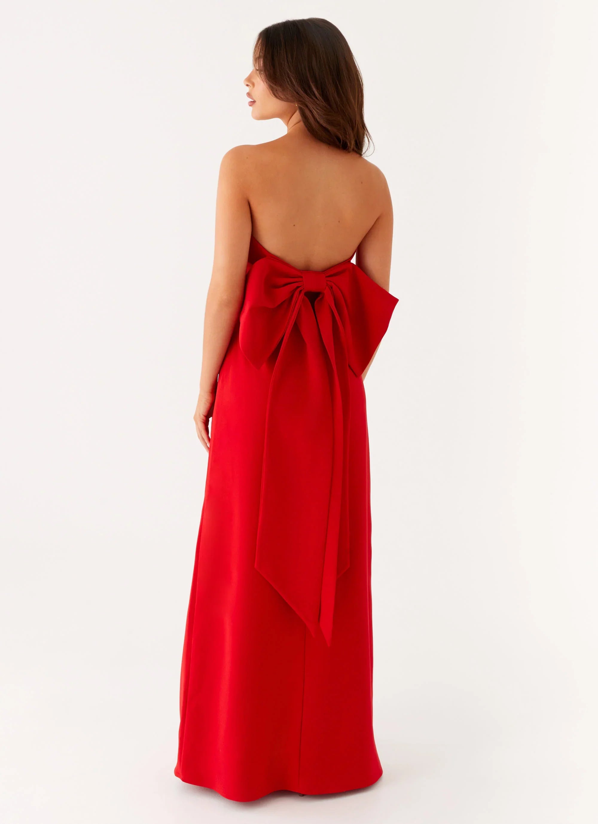 Meredith Maxi Dress - Red