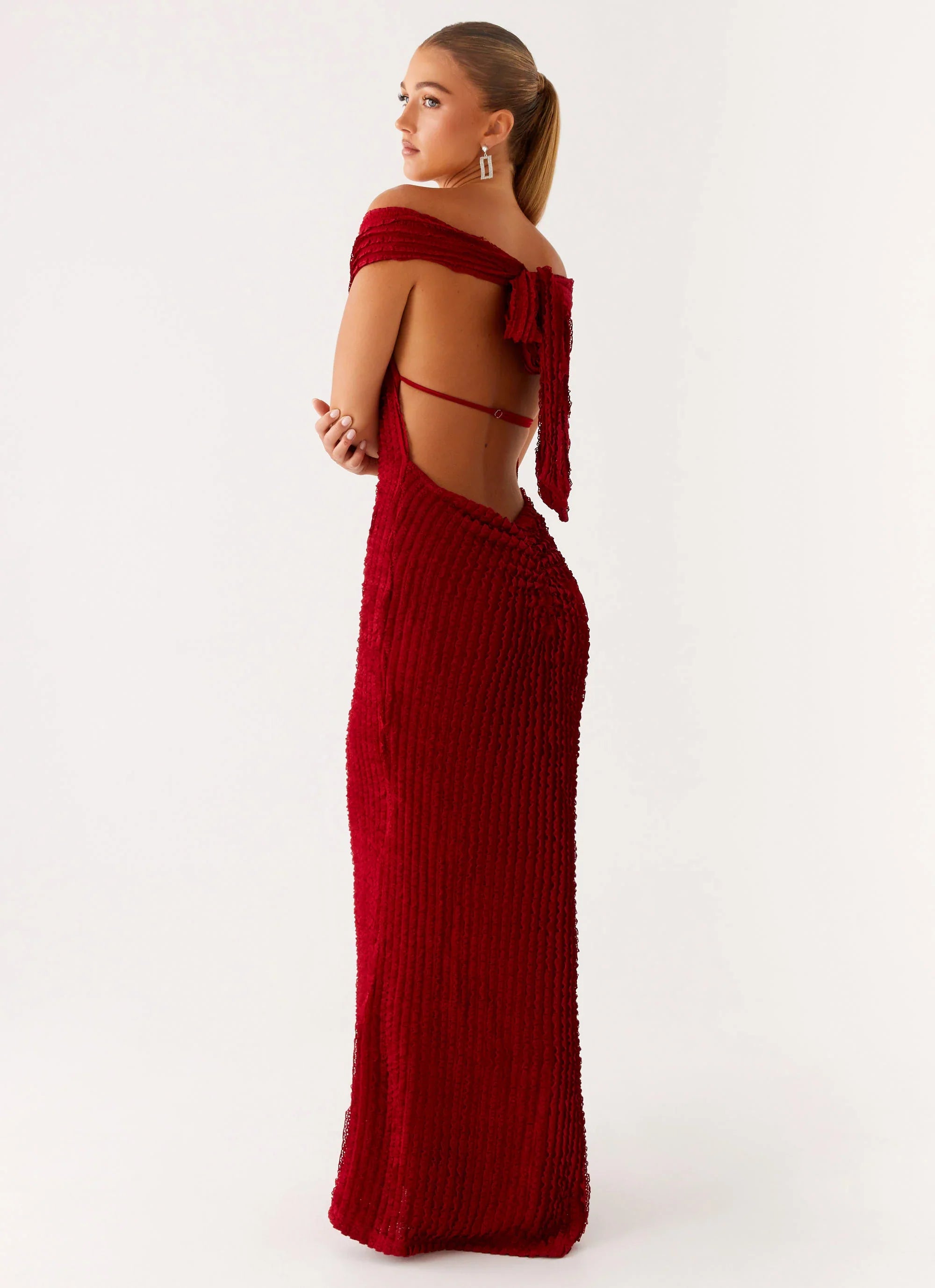 Chantelle Maxi Dress - Red