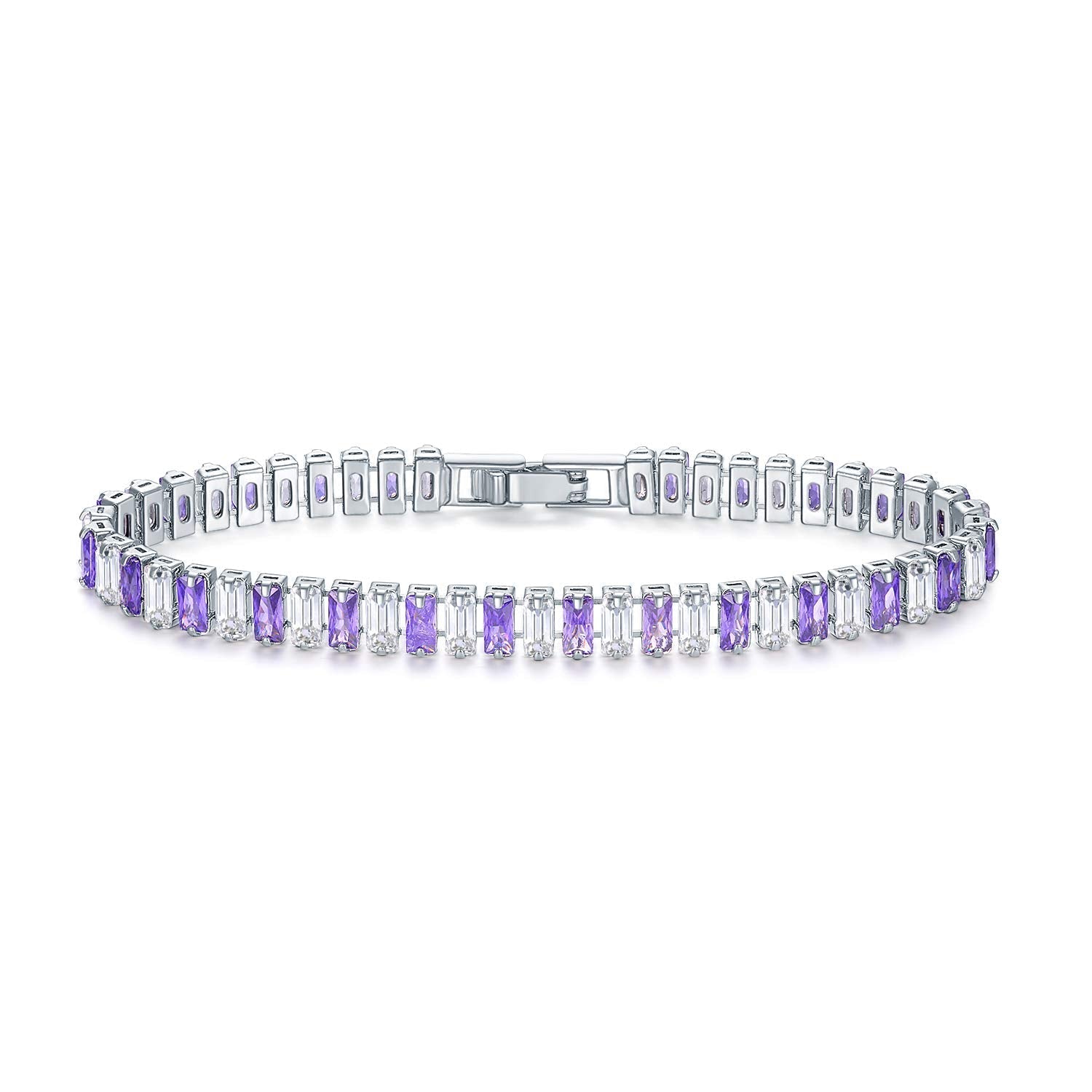 CiNily Adjustable Tennis Bracelets for Women Teen Cubic Zirconia Bracelet