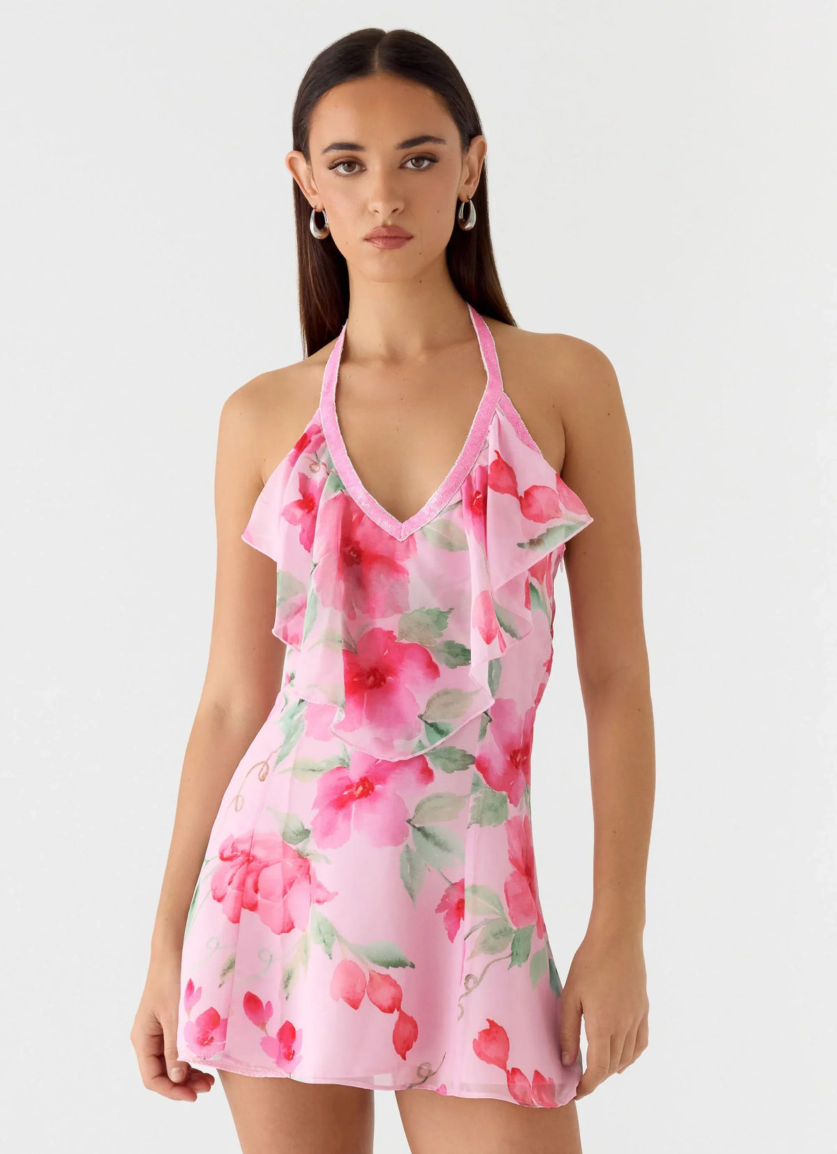 Taio Mini Dress - Petal Soleil