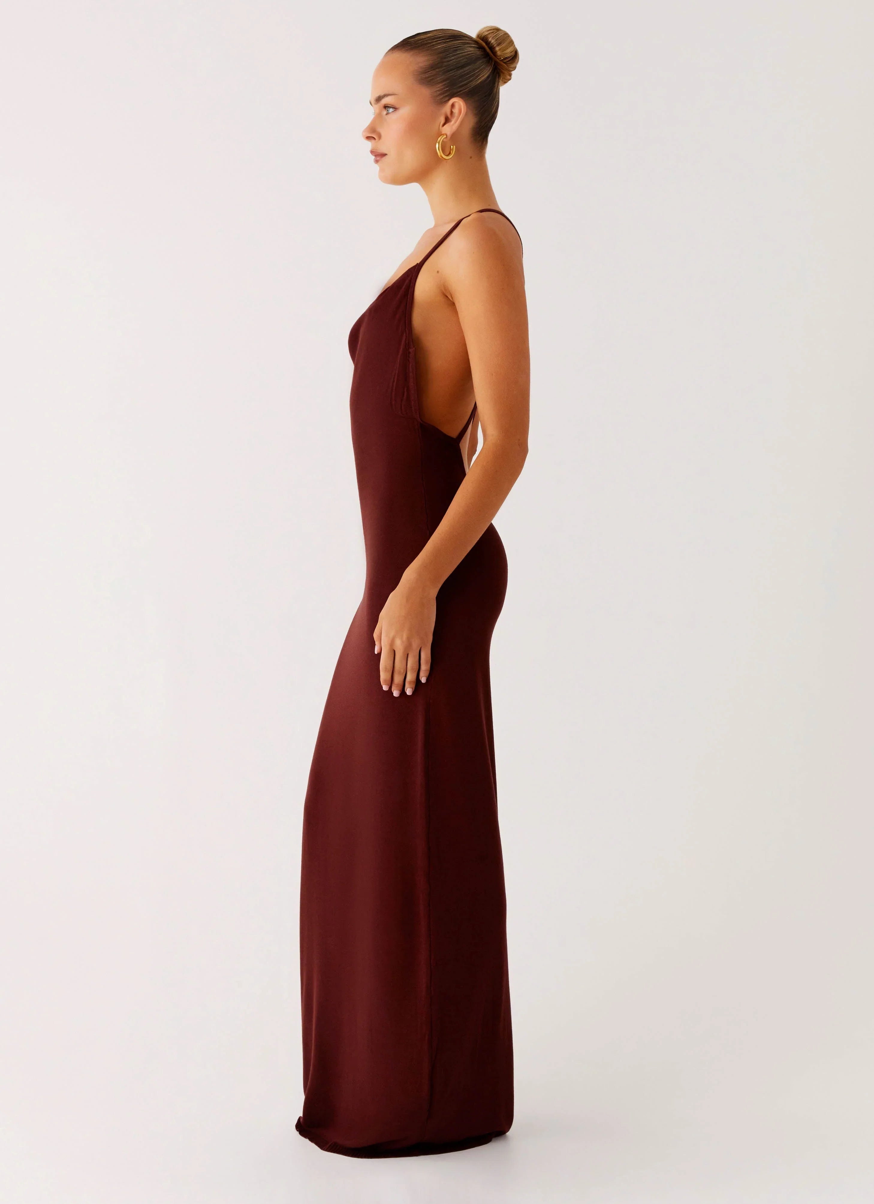 Nomad Muse Maxi Dress - Chocolate