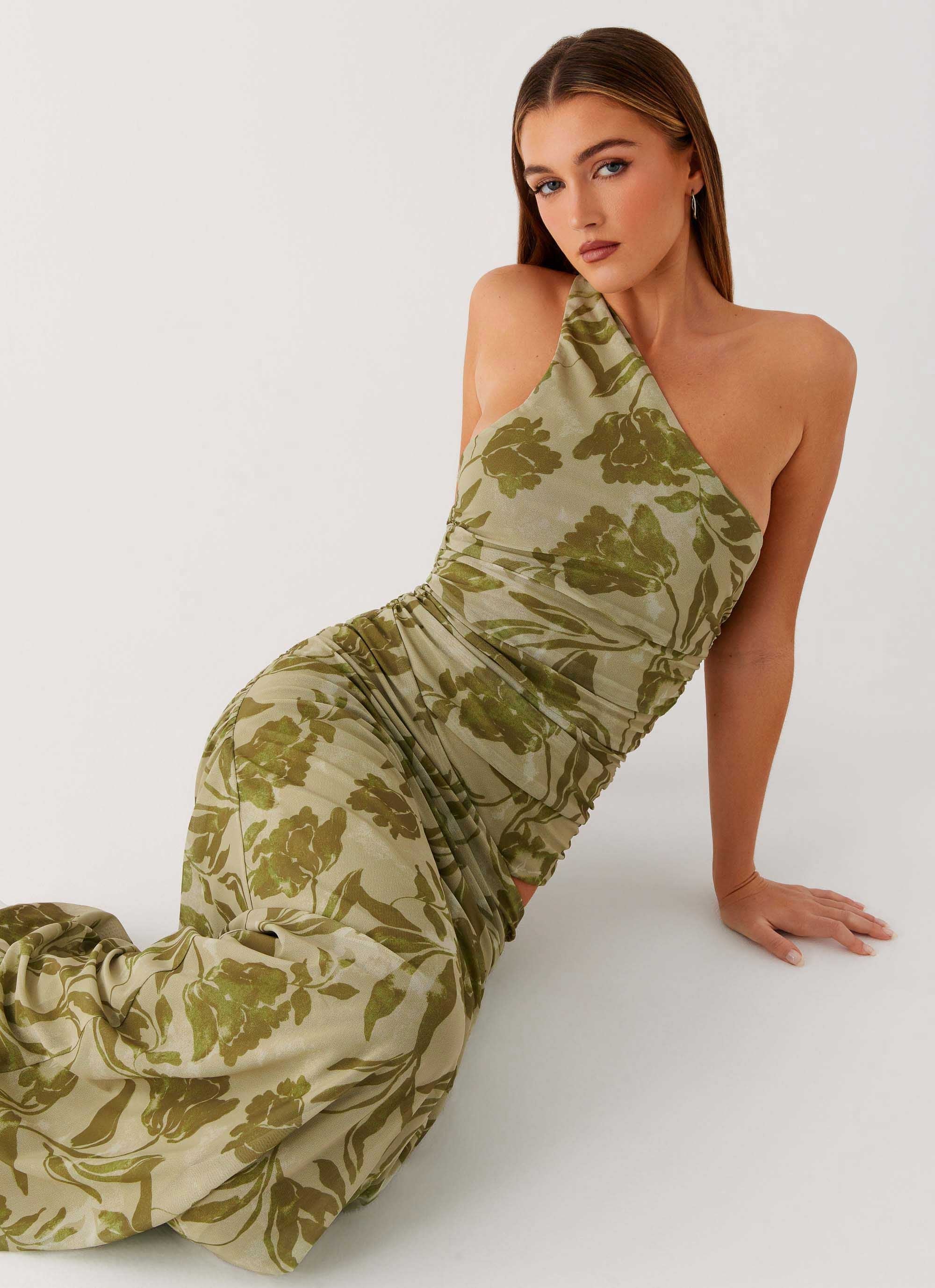 Georgiana Maxi Dress - Jade Fern