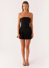 Carmel Mini Dress - Black