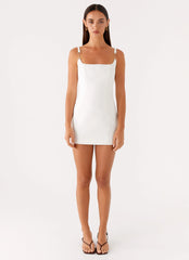 Aretha Mini Dress - White