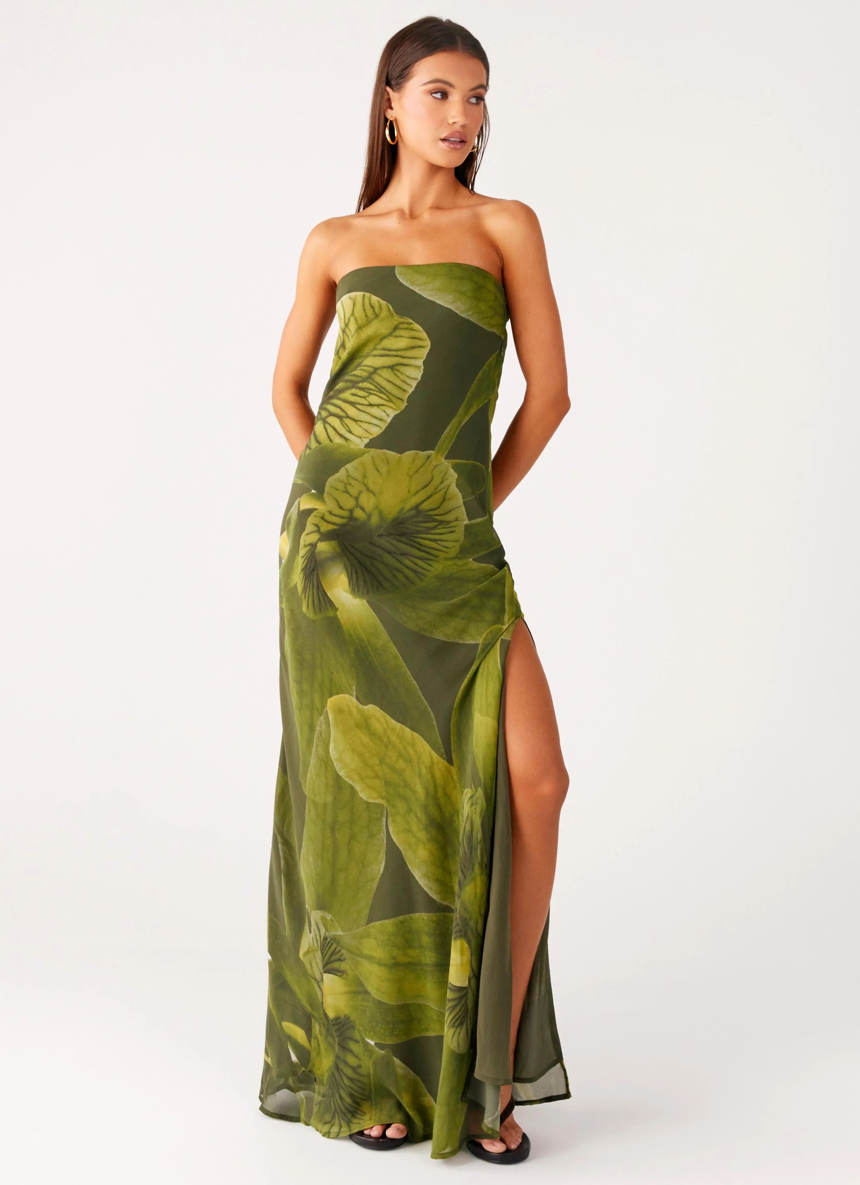 Nettle Maxi Dress - Tropic Floral