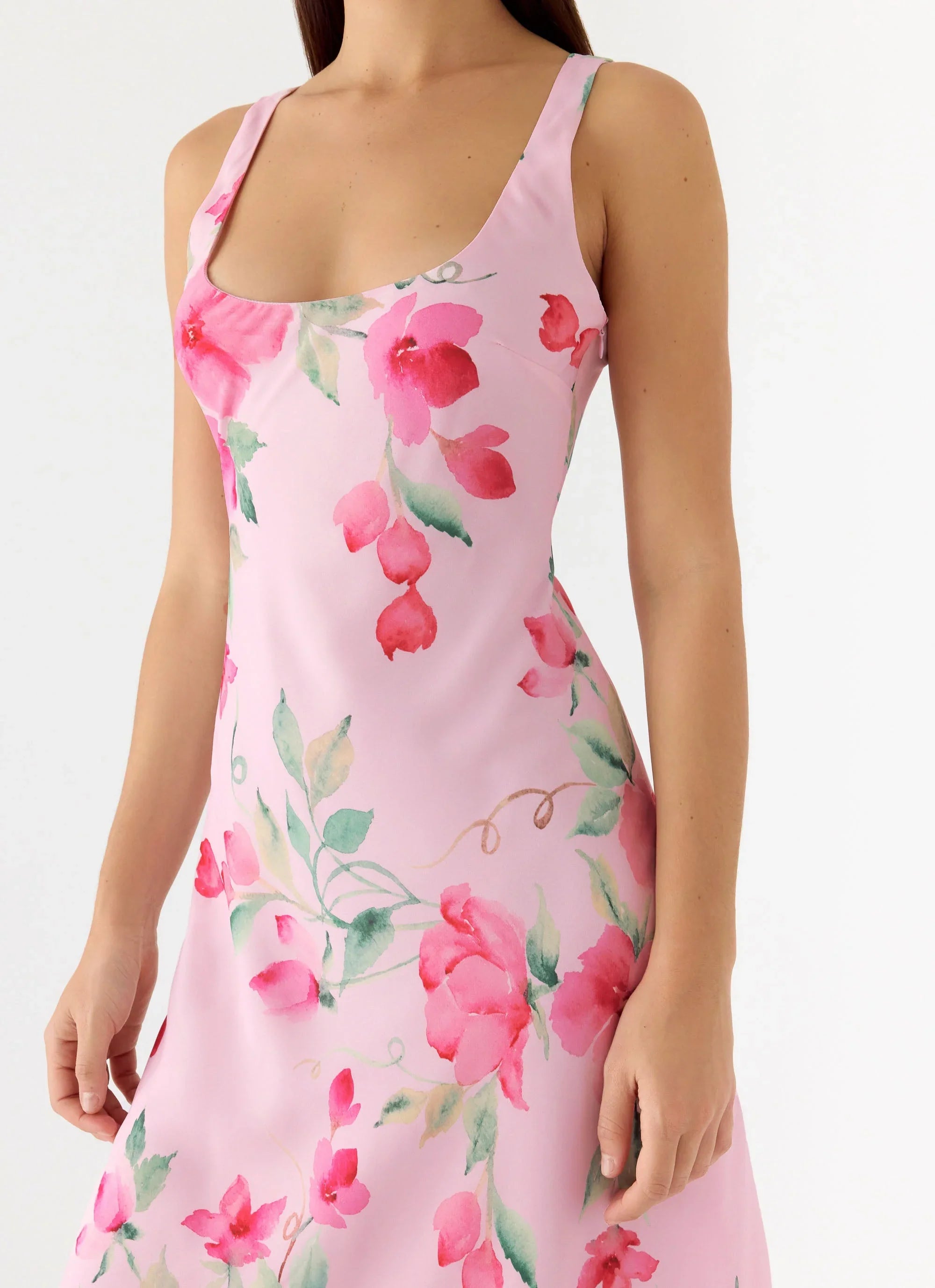 Fedde Midi Dress - Petal Soleil