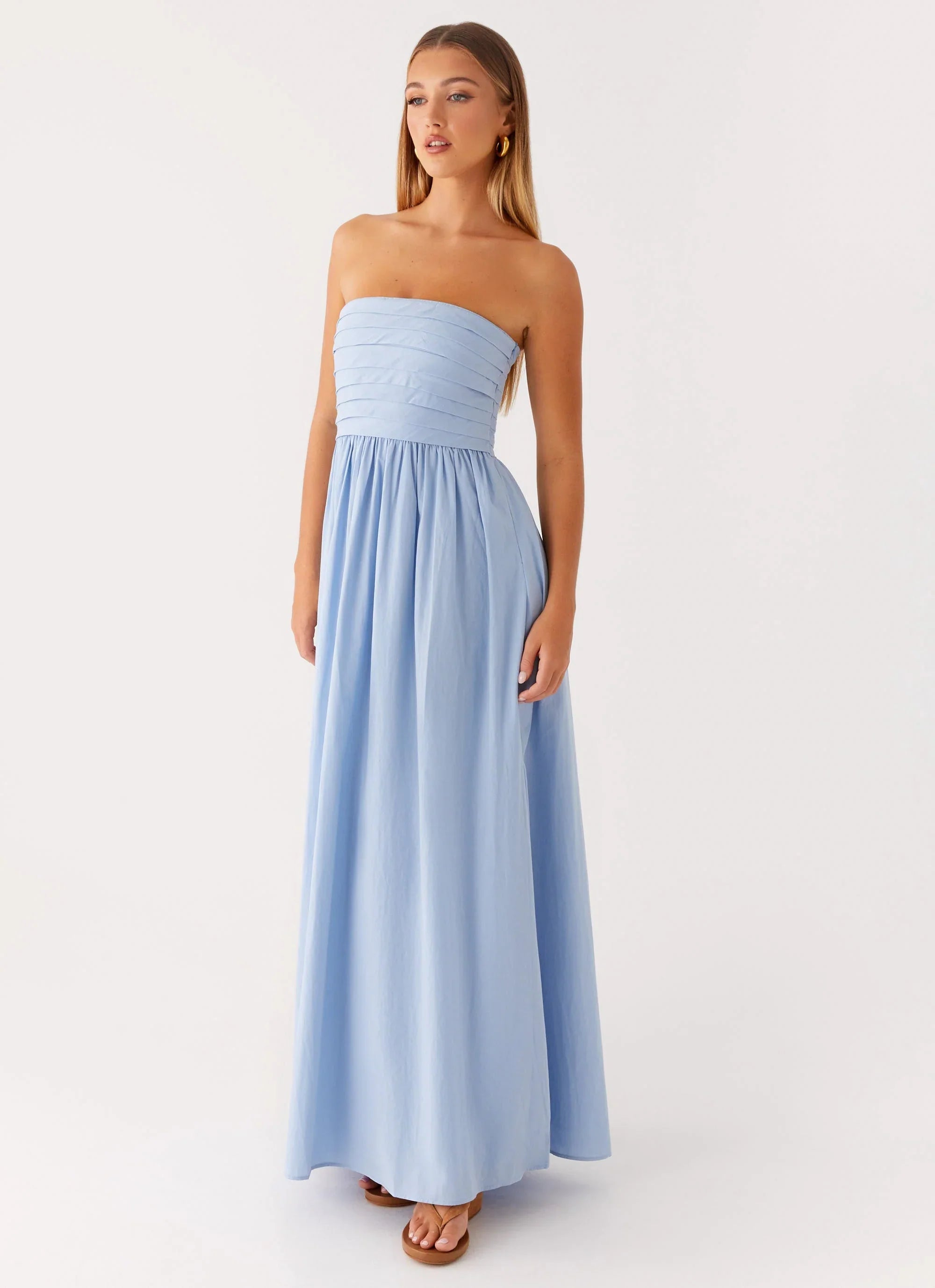 Tamia Maxi Dress - Blue